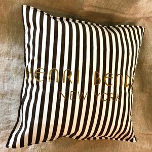 Henri Bendel NY Centennial Stripe Pillow Handmade